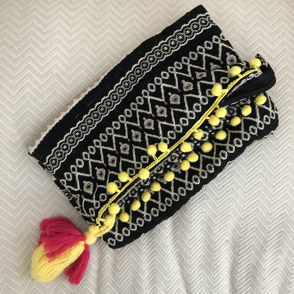 Boho clutch. Brand new w/our tags